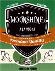 Nalepka na butelkę Moonshine ala Vodka (nr 362)