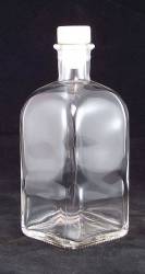 Butelka do nalewek Apteczna Quadra 250 ml + korek